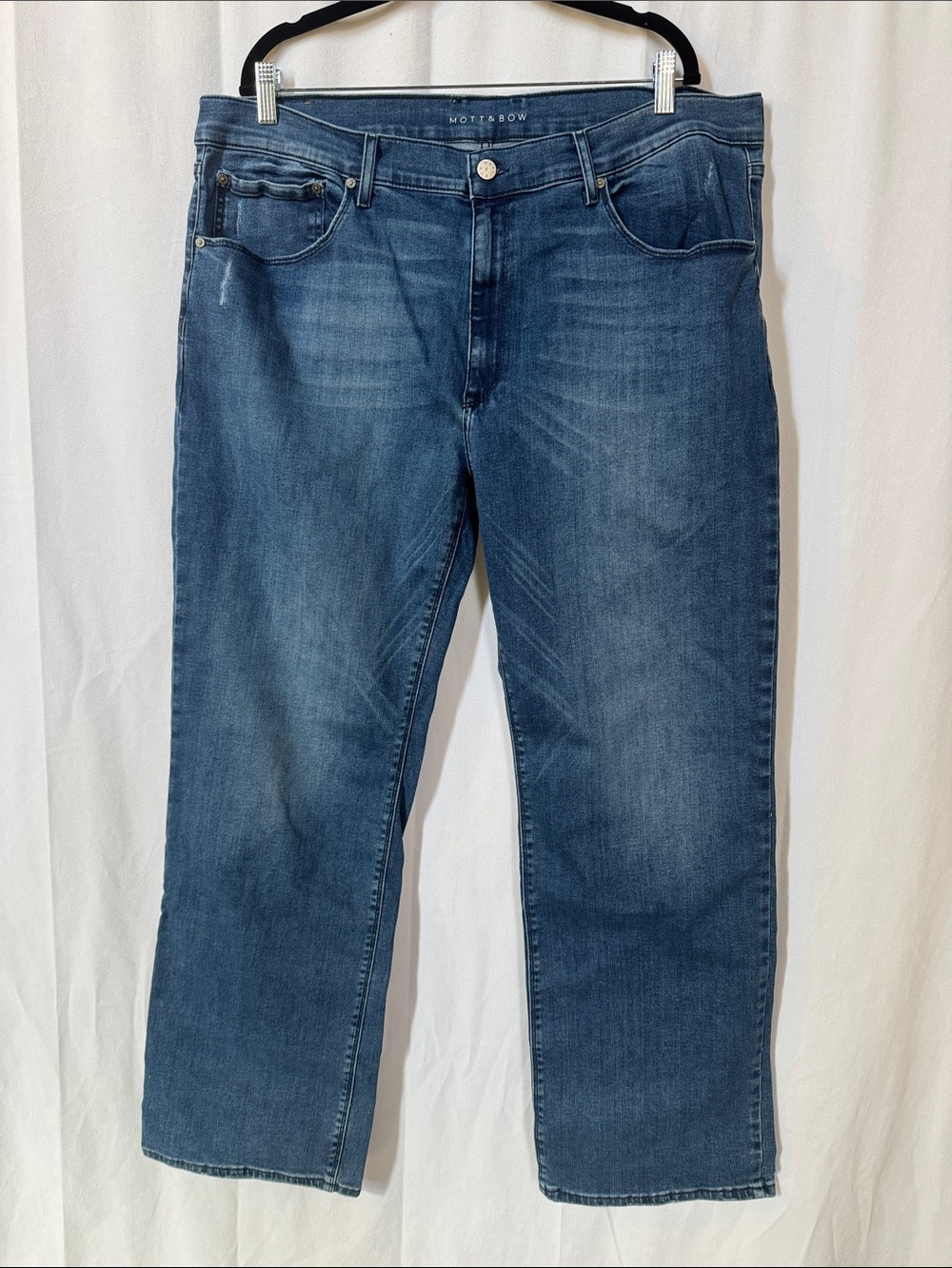 Mott & Bow Men's Indigo Straight Jeans